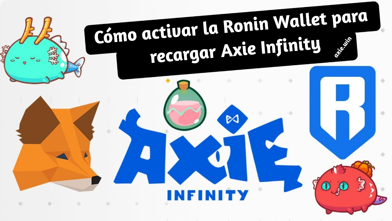 Como ativar a Carteira Ronin para recarregar o Axie Infinity